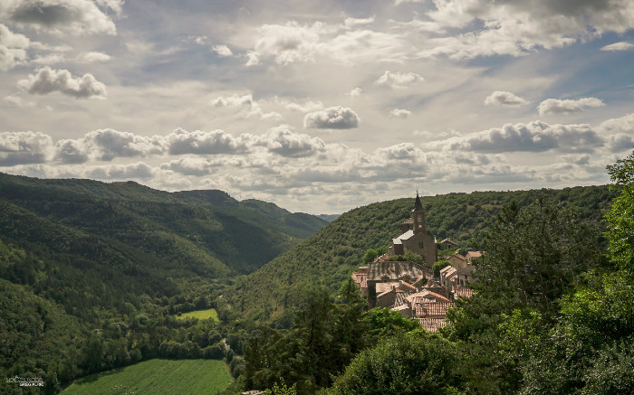 Le village de La Bastide - Pradines, Greg Alric - OT Larzac et Vallées
